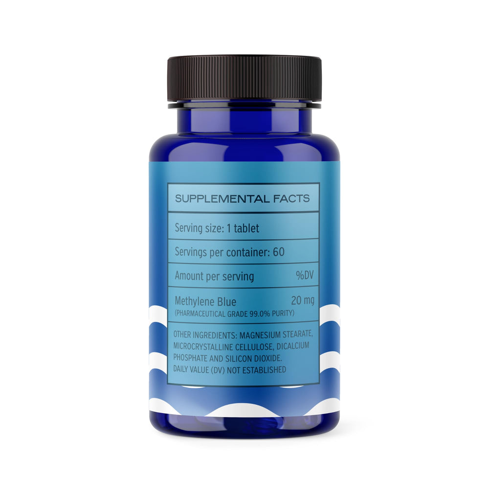 Close-up of scored 20mg tablets for precise dosing.