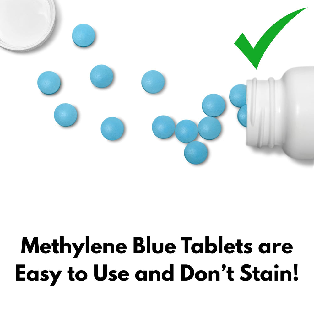 Open bottle with tablets, easy storage for travel.