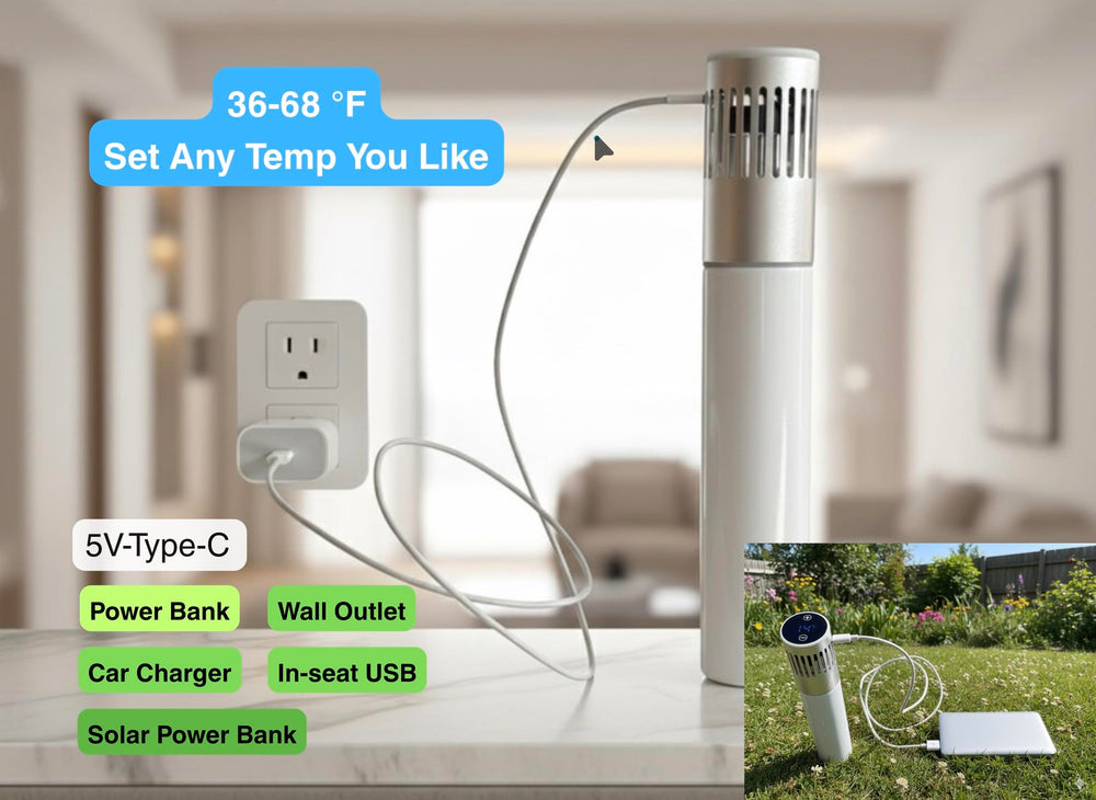 Generic Mini Insulin Cooler inner chamber provides even cooling airflow