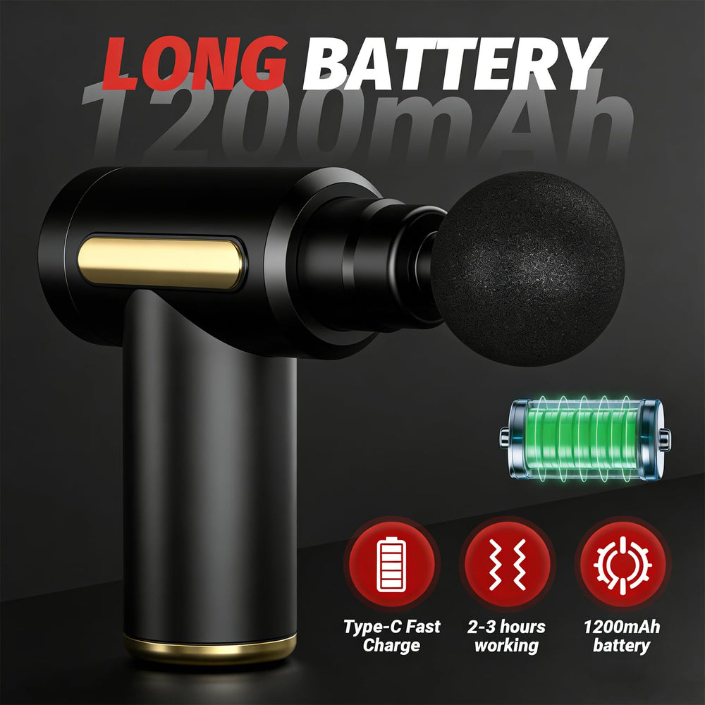 Generic Mini Massage Gun bullet head for knots and trigger point recovery