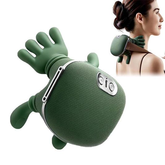 Generic neck massager with hand-like design targeting neck relief and comfort