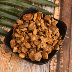 Generic Corydalis Root dried sealed package highlighting storage and freshness.