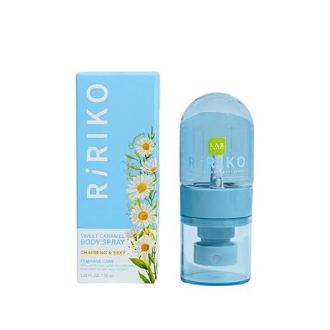 Generic Ririko Sweet Caramel Body Mist bottle ready for daily refresh