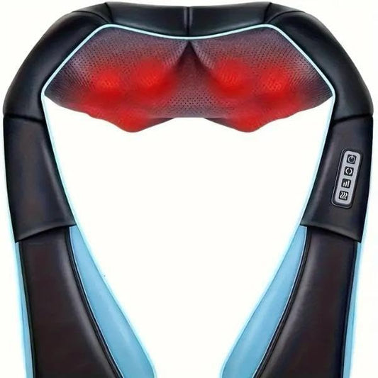 Generic Shiatsu neck and back massager with heat front view for deep relaxation
