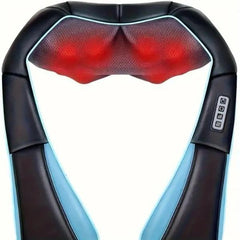 Generic Shiatsu neck and back massager with heat front view for deep relaxation