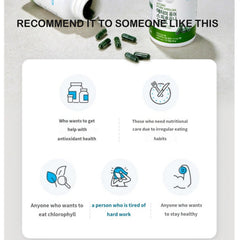Generic Spirulina capsules close-up, odor-free plant-based supplement
