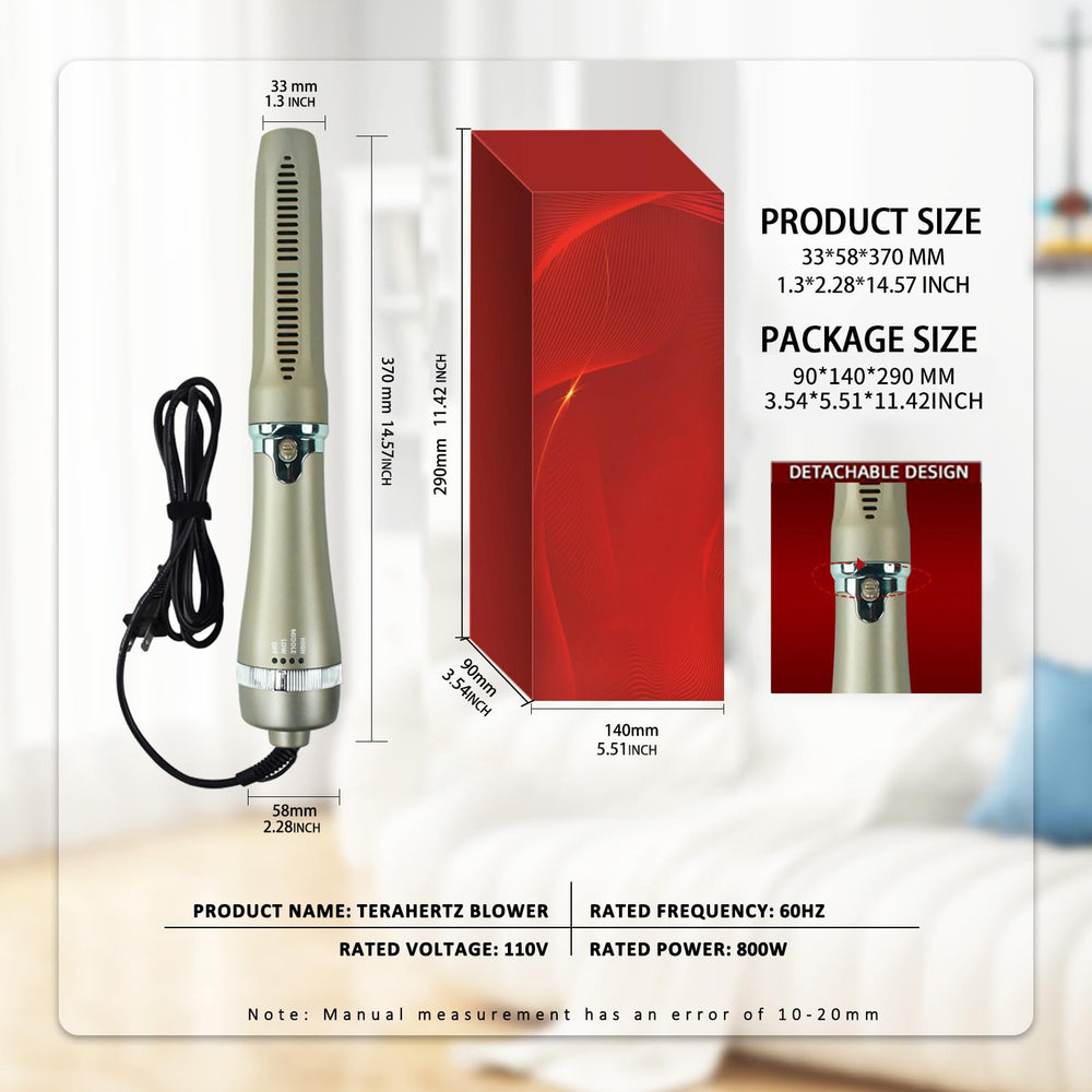Generic Terahertz Wand compact travel-friendly design for on-the-go wellness.