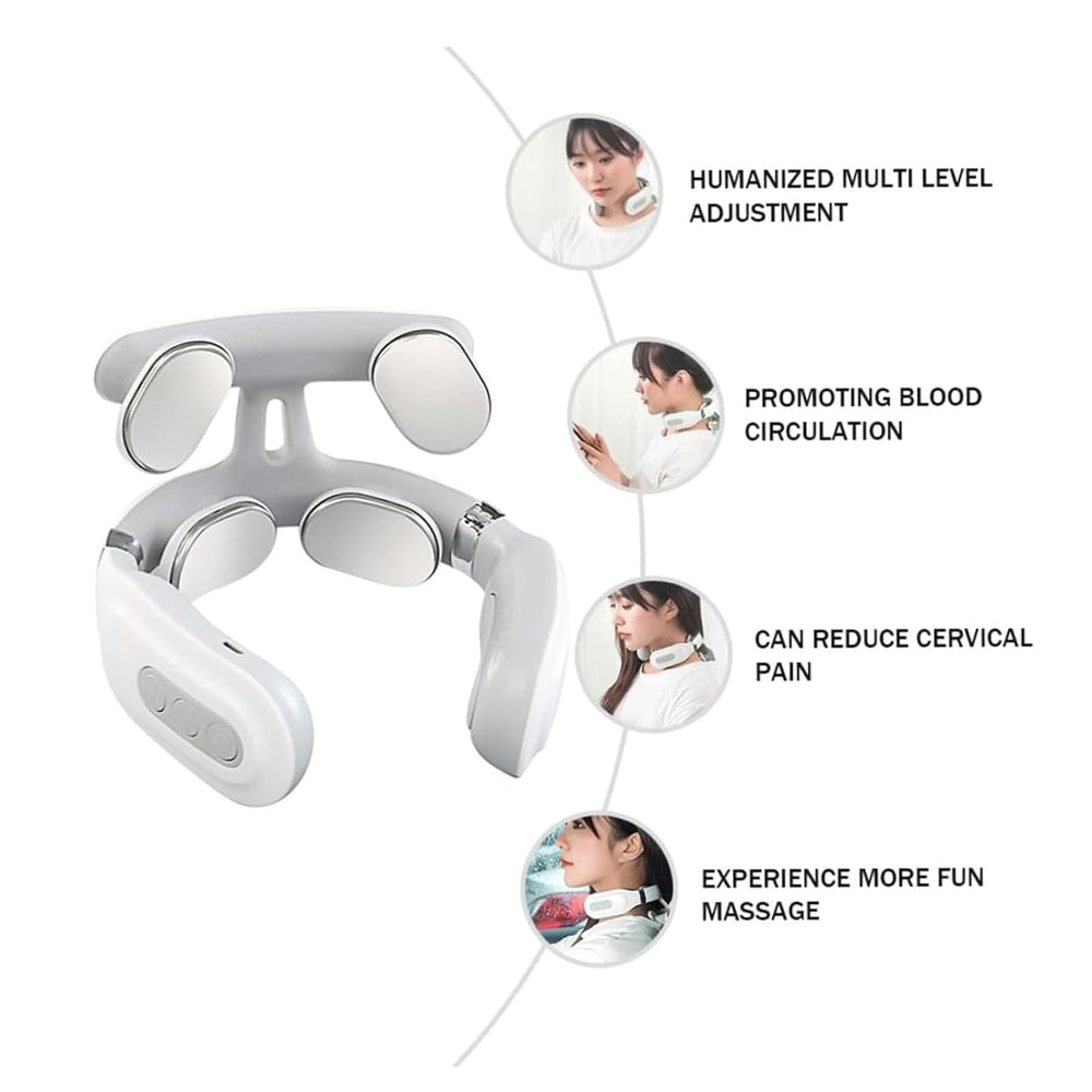 Generic Vitality Magic Pro 2.0 neck massager warming feature provides soothing heat.