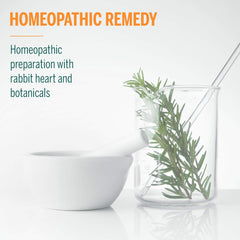 Genestra Brands HHR label close-up showcasing product name and heart health focus