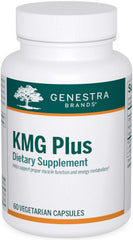 Genestra Brands KMG Plus bottle and capsules for daily mineral support.
