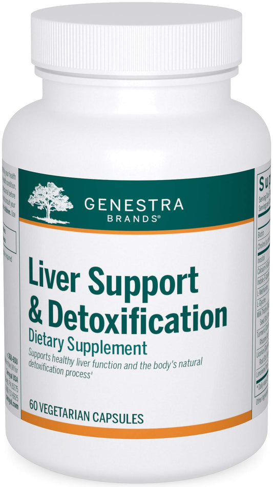Genestra Brands Liver Support bottle ready for daily wellness and detox routines.