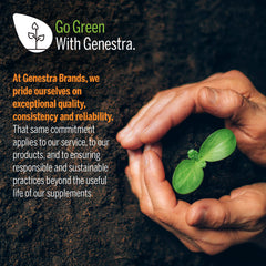Pouring Genestra Cod Liver Oil Forte into a spoon for easy daily dosing