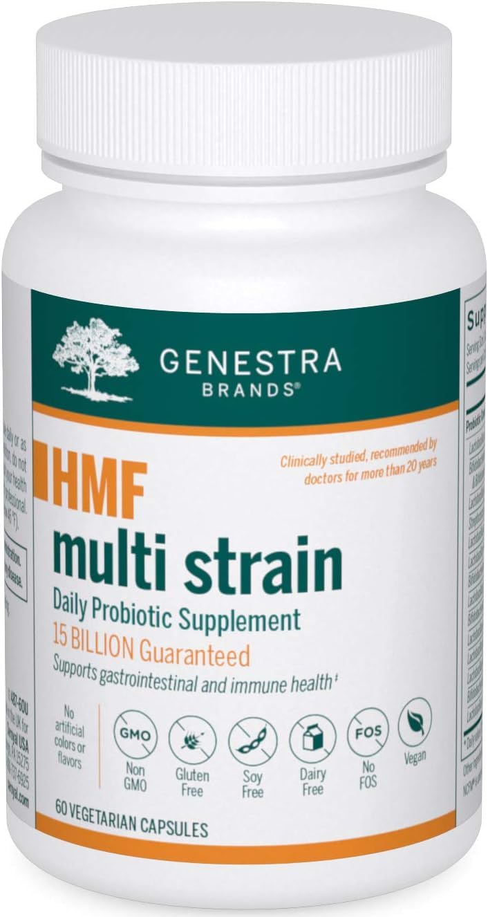 Genestra HMF Multi Strain refrigerated storage emphasizes culture viability