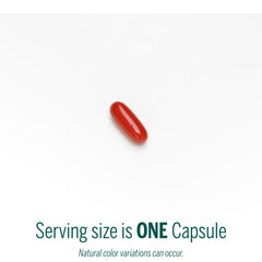 Label panel of Genestra Ubiquinol 100 mg showing dosage and antioxidant information.