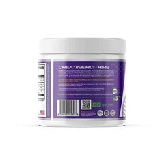 Genetic Edge Creatine HCl + HMB Sour Grape Candy flavor close-up