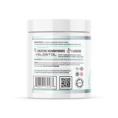 Close-up of Genetic Edge Muscle Potion label highlighting key ingredients.