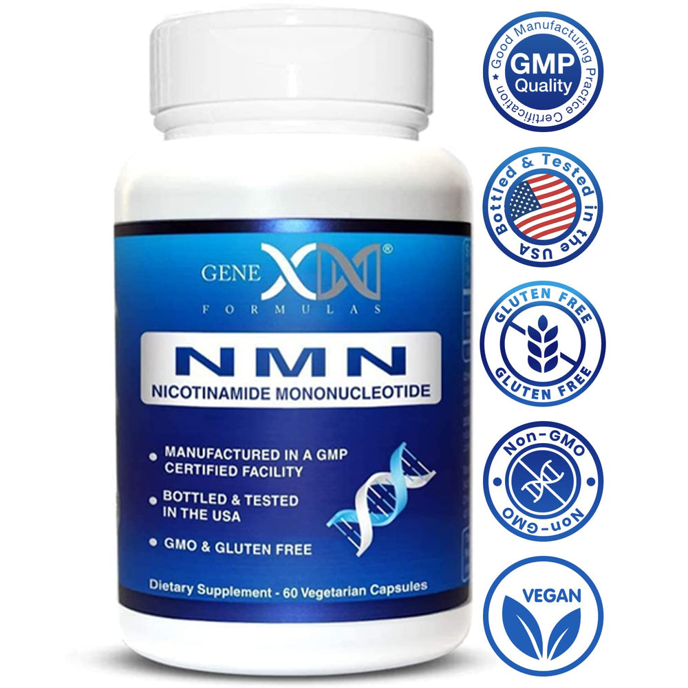 Genex Formulas NMN COA documentation shown for transparency.