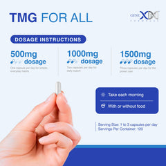Bottle with cap off shows capsules for easy daily dosing routine.