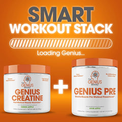 Genius Creatine mixes quickly in water for convenient daily use.