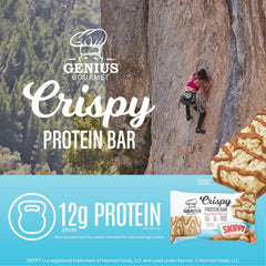 Genius Gourmet SKIPPY family-friendly snack on kitchen counter