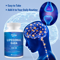 Lifestyle shot of Genogna capsules on a nightstand
