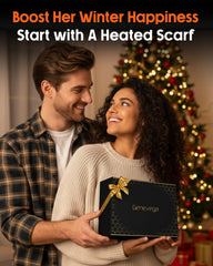 Genovega heated scarf gift-ready box suitable for celebrations