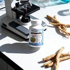GenuinePurity Black Pepper extract aids absorption of ashwagandha.