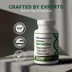 GenuinePurity USA-made packaging signals domestic production quality.