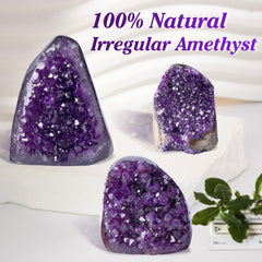 Geodora Amethyst sleep-friendly cluster creating calm ambiance