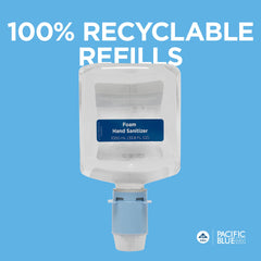 Recyclable bottle design from Pacific Blue Ultra refill packaging.