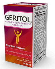 Geritol made in the USA seal on the bottle.