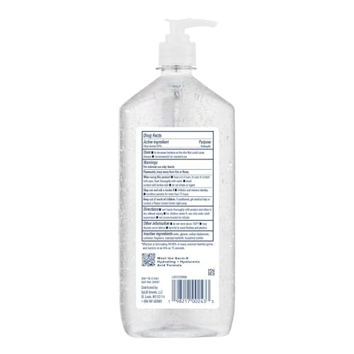 Germ-X bulk 1L pack front, ready for classrooms and offices.