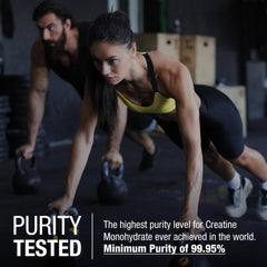 Third-party testing certificate badge for German Creatine
