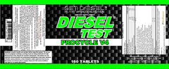 GET DIESEL NUTRITION Diesel Test Procycle bottle back label highlights DHEA and pregnenolone