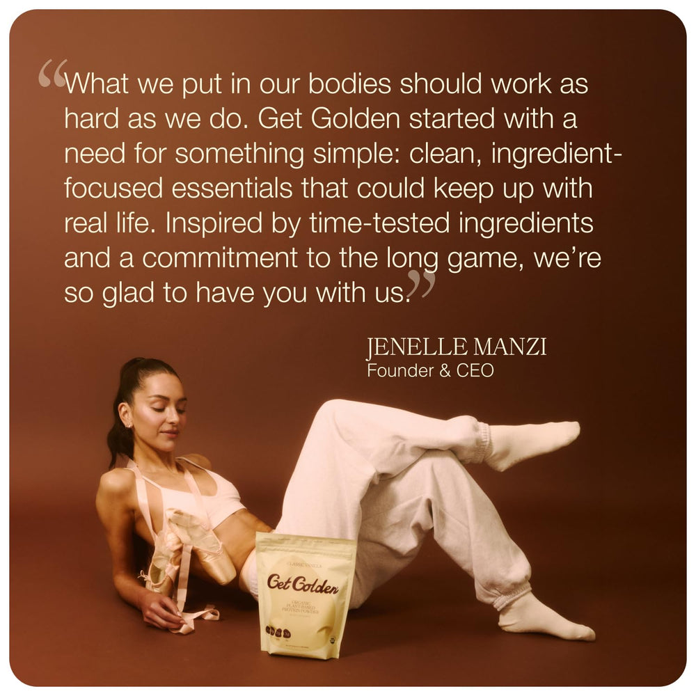 Get Golden US-made label highlights quality and local production.