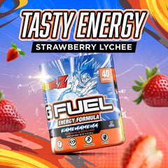 Strawberry lychee flavor label note appealing to flavor-conscious fans.