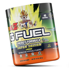 G Fuel Dragon Ball Z Lemonade mixed drink after preparation