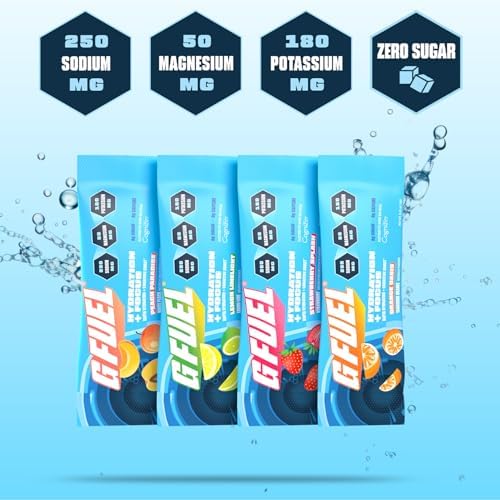 G Fuel electrolytes powder strawberry pour keeps you hydrated and focused during study