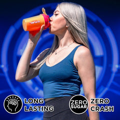 G Fuel Megaman shaker bottle prepared for on the go energy