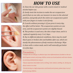 GGFSSQ ear seeds on the ear for comfortable placement.