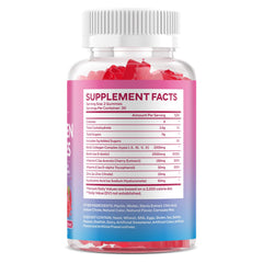 GGMMUU sugar-free, non-GMO gummies on bright background for wellness option.