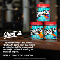 GHOST Intra gym setup featuring the product for on-the-go supplementation.
