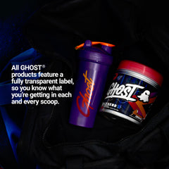 Pre-workout scene with athlete highlights caffeine for focused sessions.