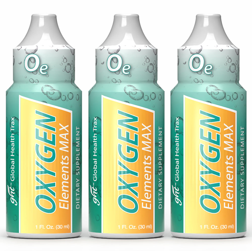 GHT Oxygen Elements Max bottle with pour cap for easy daily use.