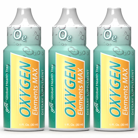 GHT Oxygen Elements Max bottle with pour cap for easy daily use.