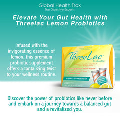 GHT ThreeLac kid-friendly probiotic for daily gut-friendly routine.