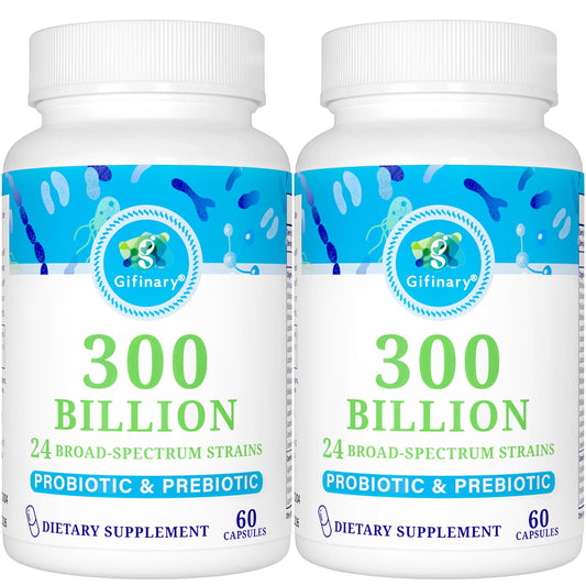 Gifinary probiotics bottle pour for daily gut support