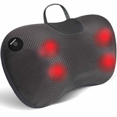 GiftPlus back massager pillow with heat for deep-tissue relief at home
