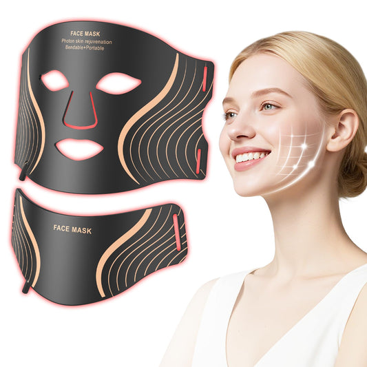 GIHWRRI face red-light mask for full-face, radiant skin.