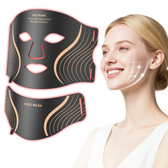 GIHWRRI face red-light mask for full-face, radiant skin.